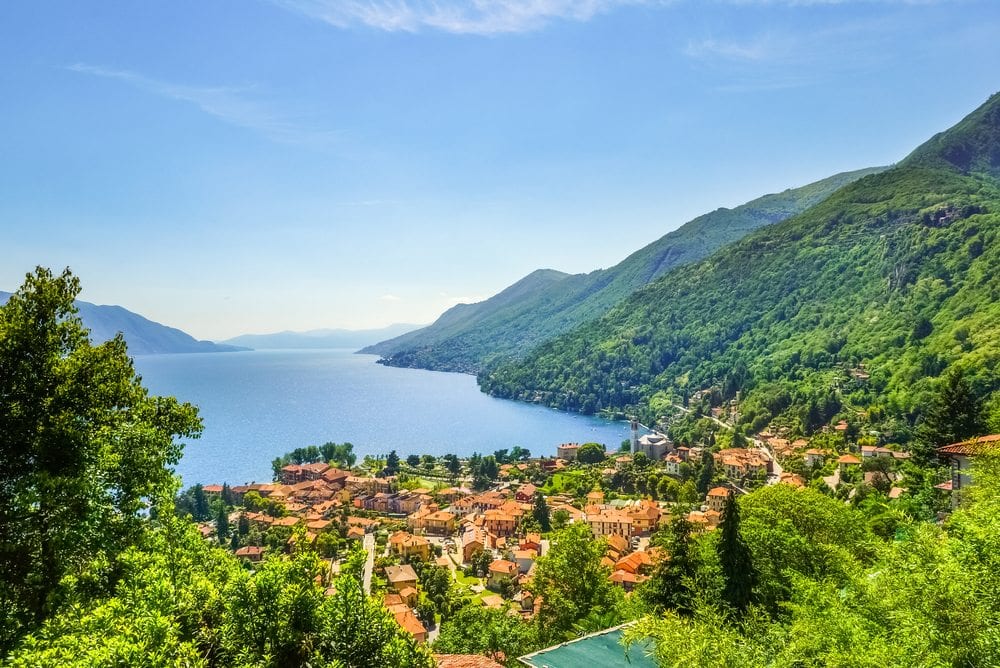 Lago Maggiore i Piemonte og Lombardiet