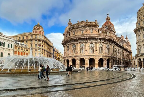 Piazza de Ferrari i Genova