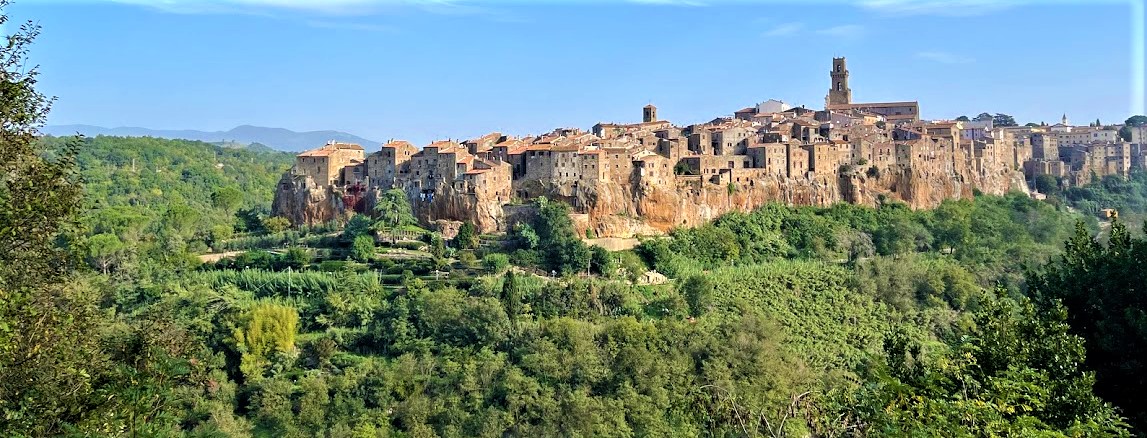 Pitigliano i Toscana