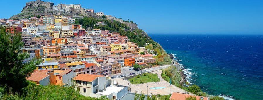 Castelsardo med de skønneste strande