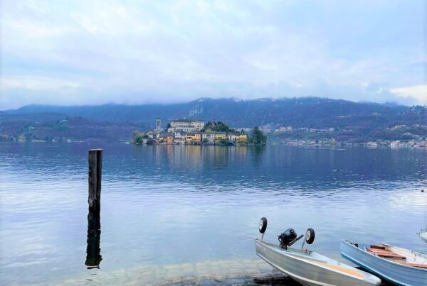 lago d'Orta i Piemonte