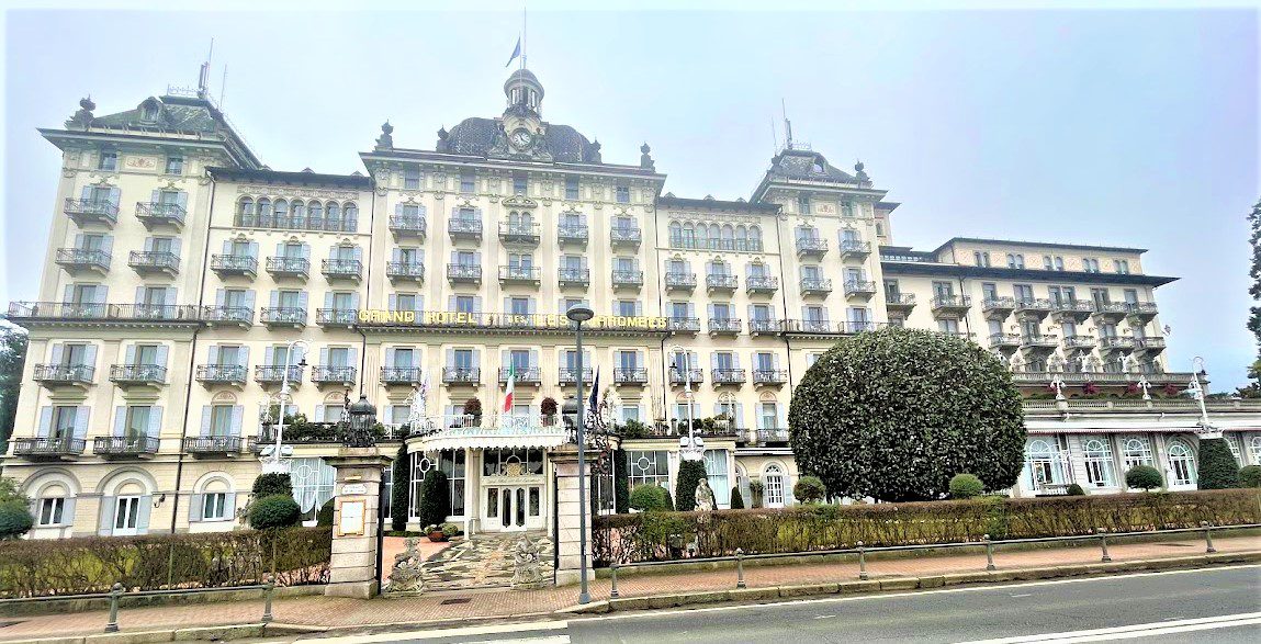 Grand hotel i Stresa ved Lago Maggiore