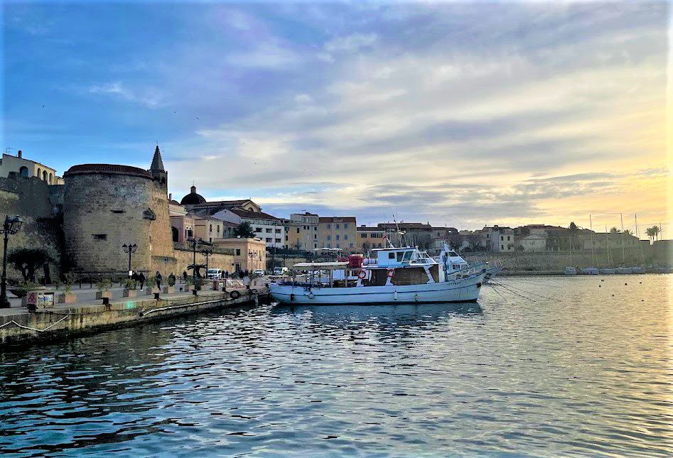 Alghero på Sardinien